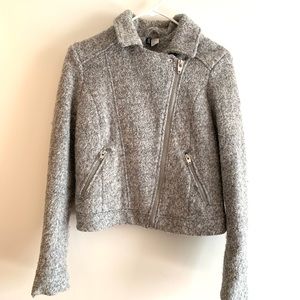 H&M Moto Jacket. Size 8